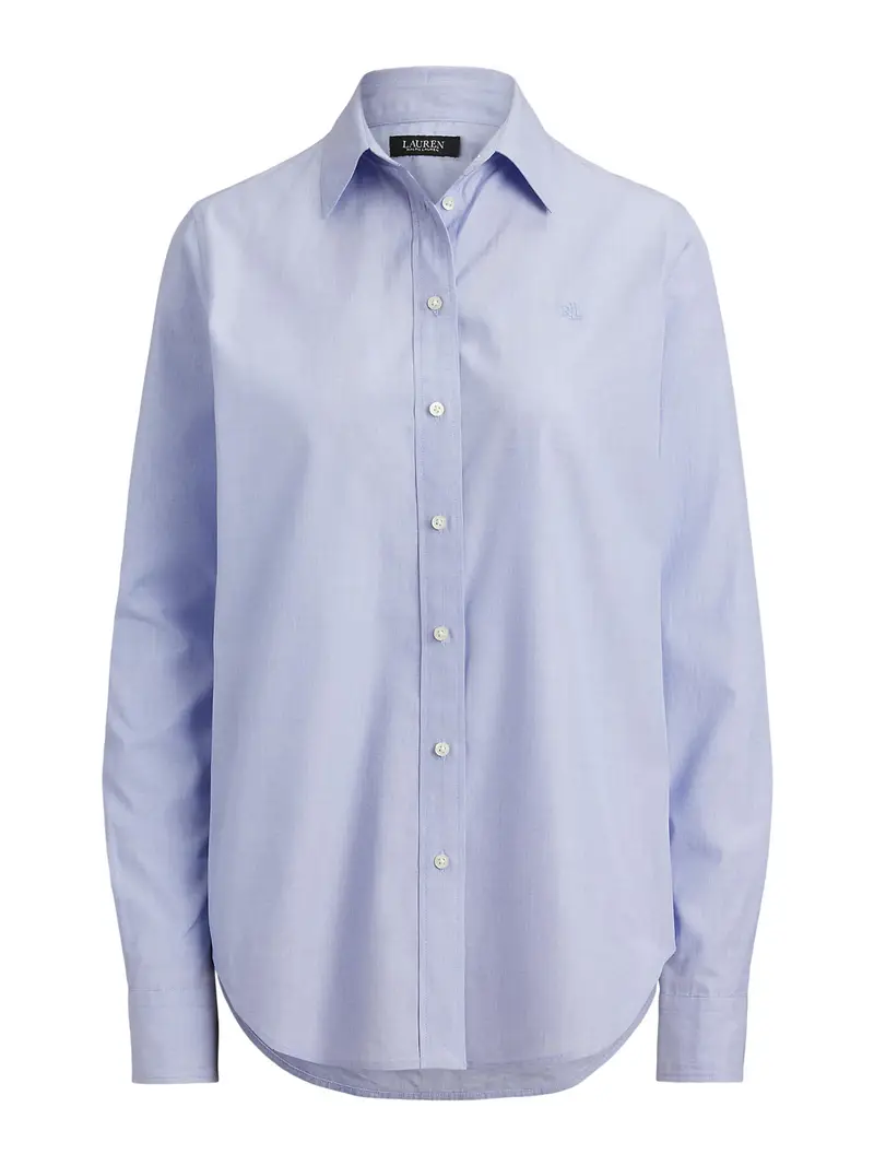 Camicia da donna blu chiaro