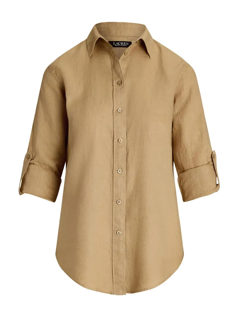 Camicia da donna TISSUE beige