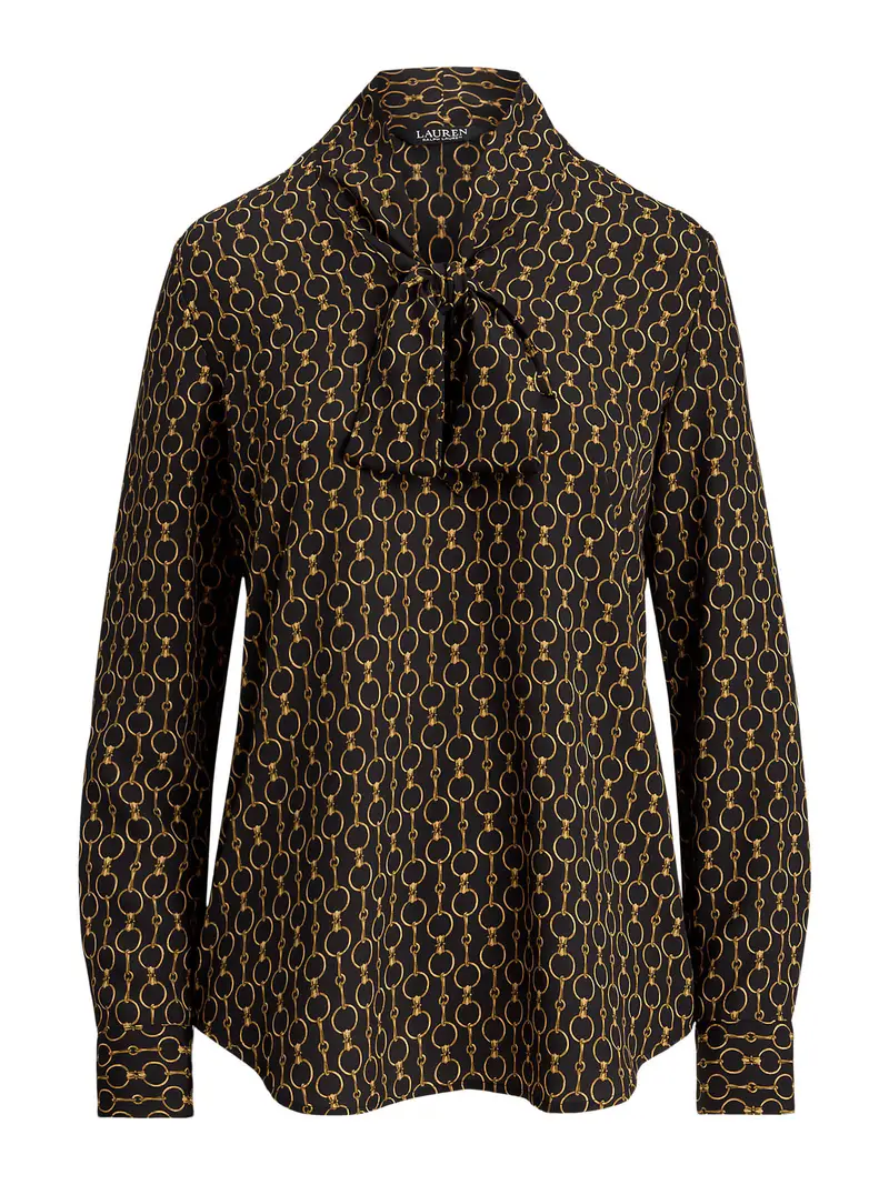 Lauren Ralph Lauren Maglia donna giallo oro e nero