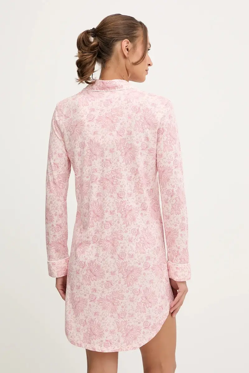 camicia da notte donna colore rosa ILN32443 miniatura 2