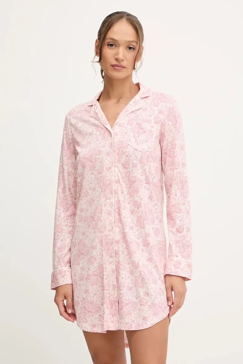 camicia da notte donna colore rosa ILN32443