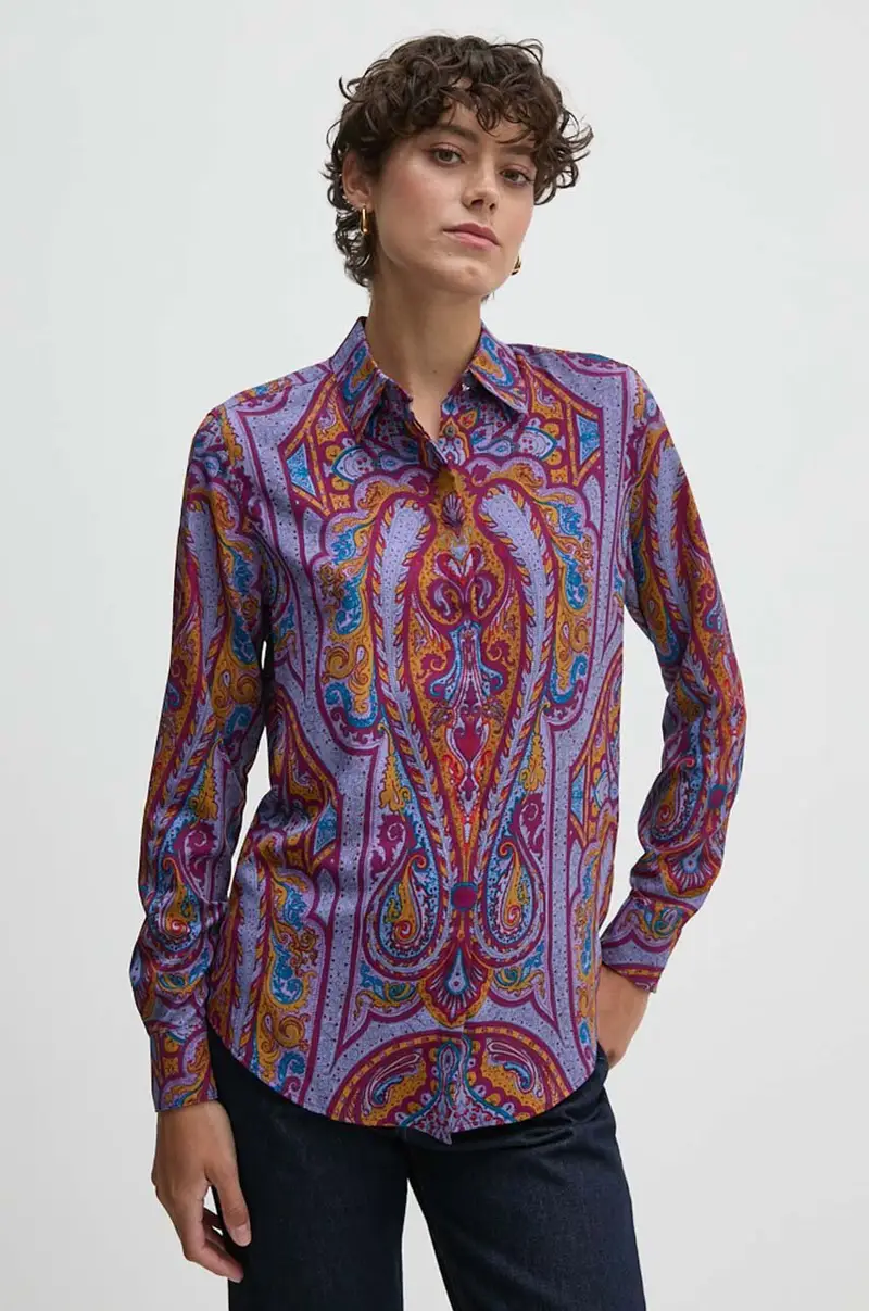 camicia donna 200940183 Multicolore miniatura 3