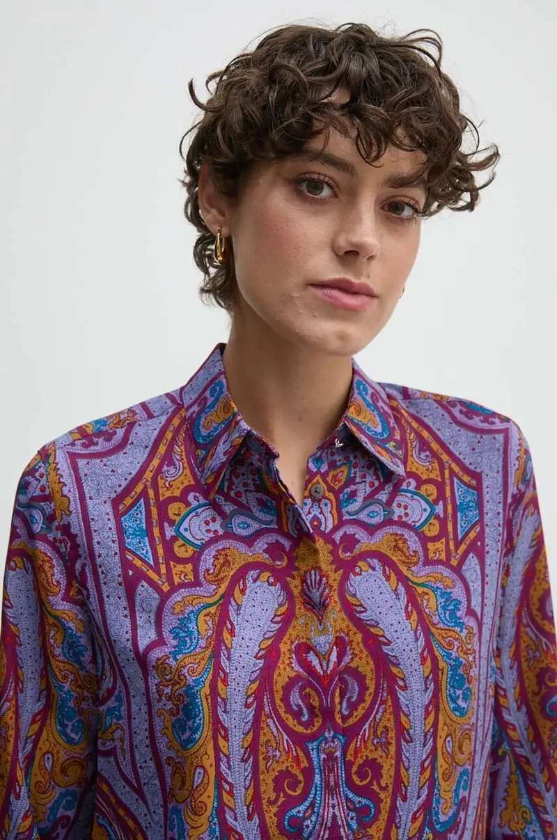 camicia donna 200940183 Multicolore miniatura 4