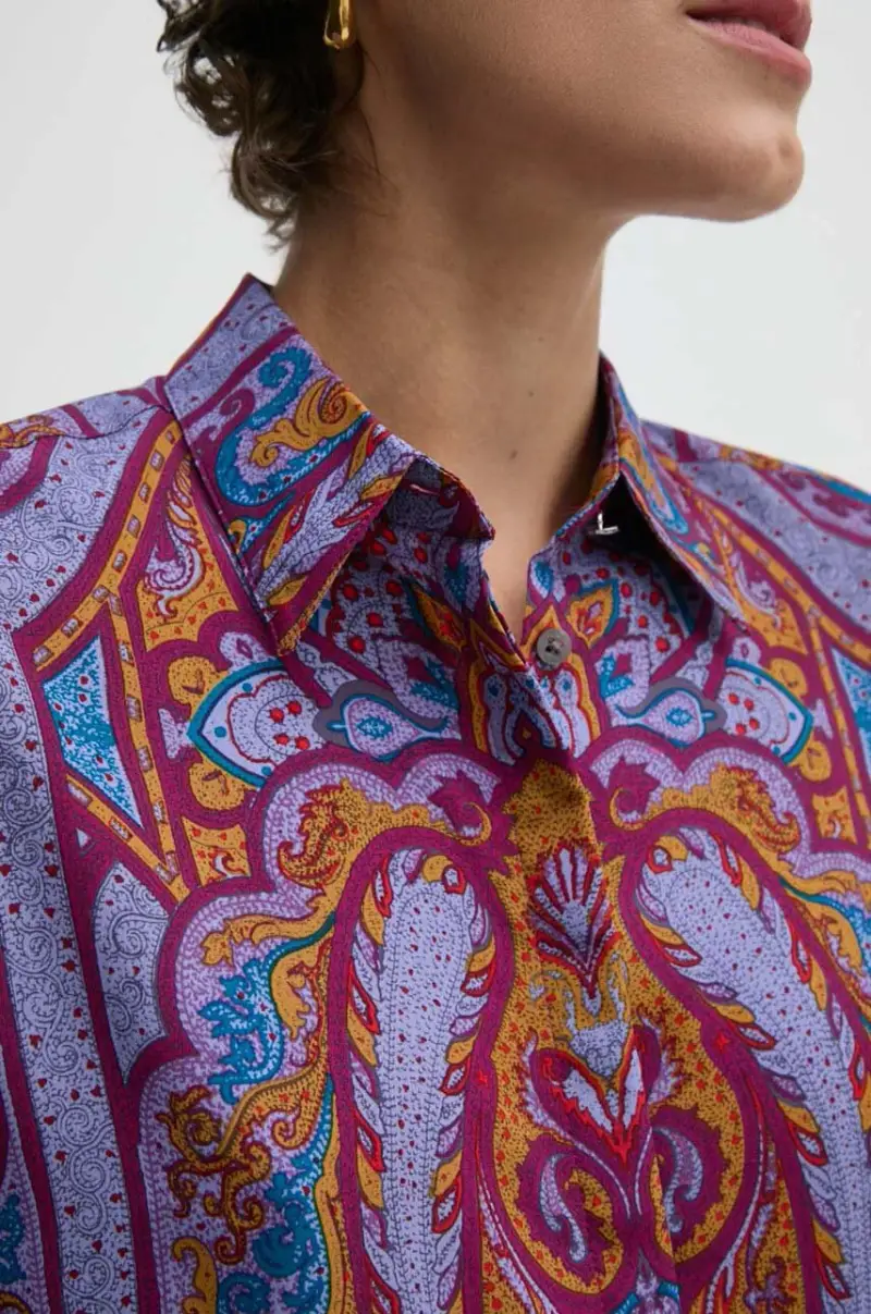 camicia donna 200940183 Multicolore miniatura 5