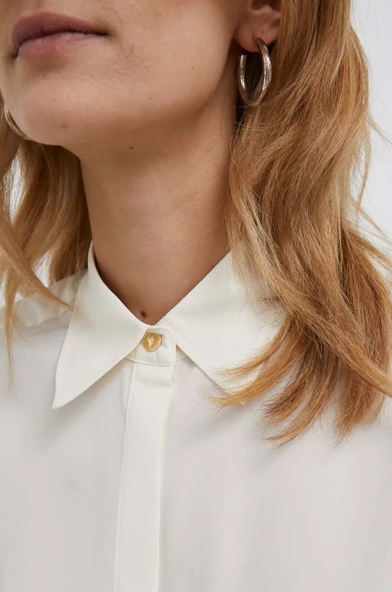 camicia donna Beige miniatura 5