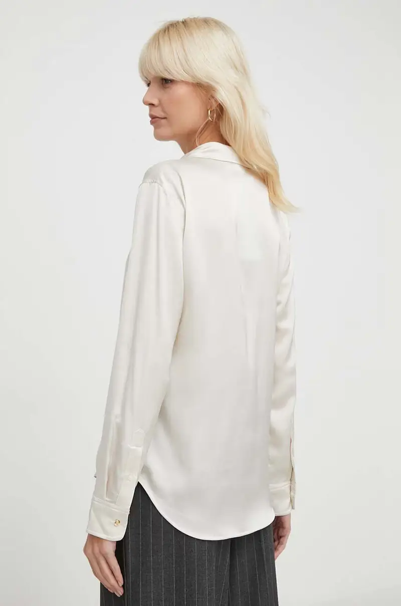 camicia donna colore beige 200918715 miniatura 3