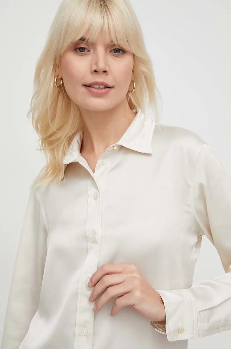 camicia donna colore beige 200918715 miniatura 4