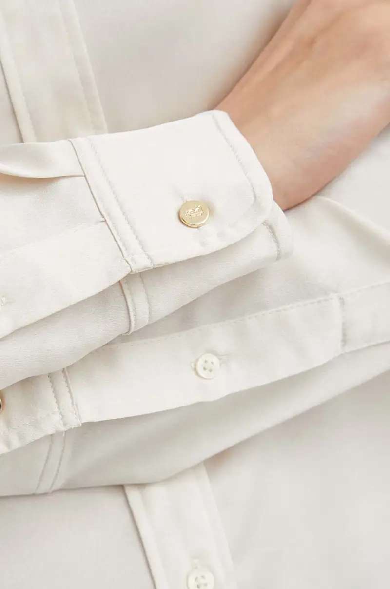 camicia donna colore beige 200918715 miniatura 5