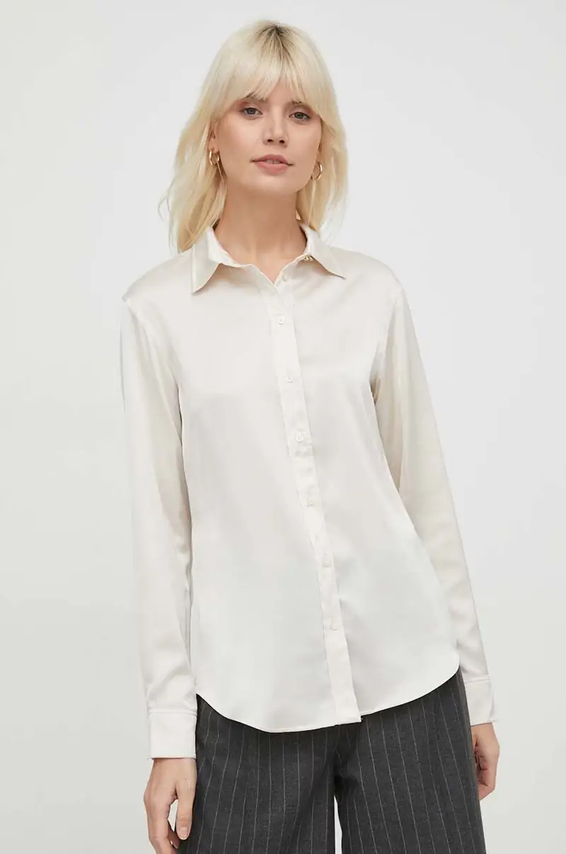 camicia donna colore beige 200918715