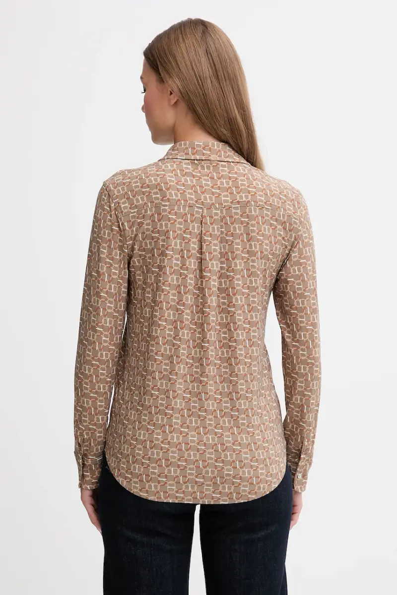 camicia donna colore beige 200980178 miniatura 3