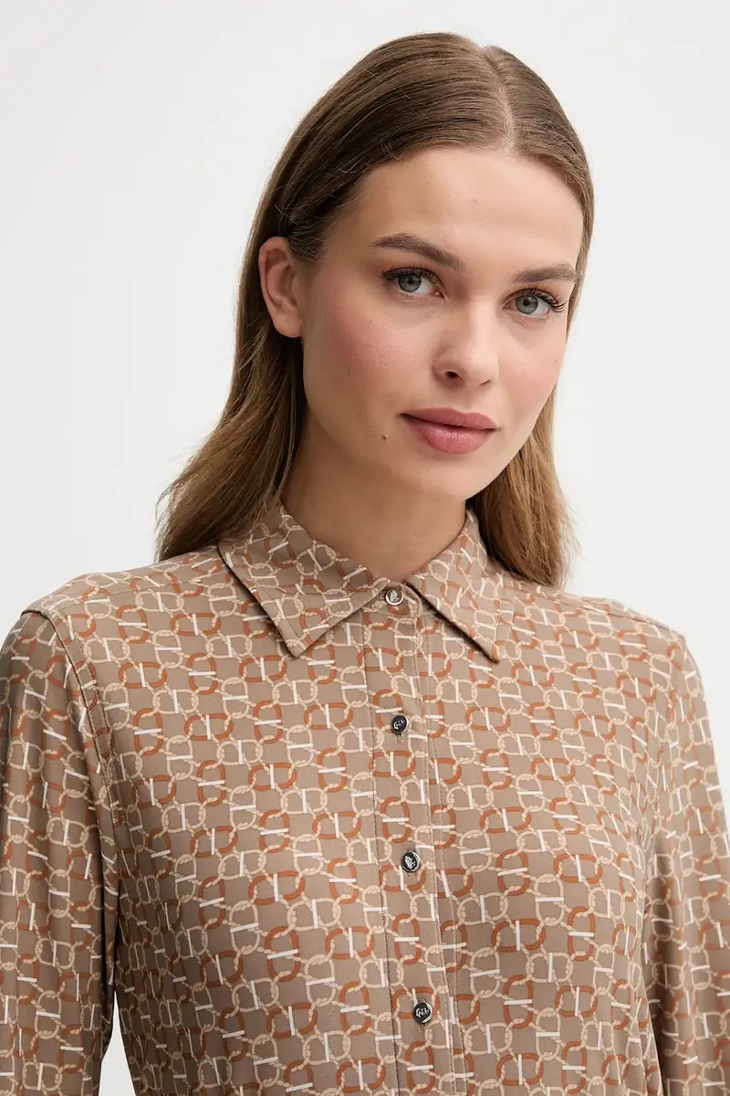 camicia donna colore beige 200980178 miniatura 4