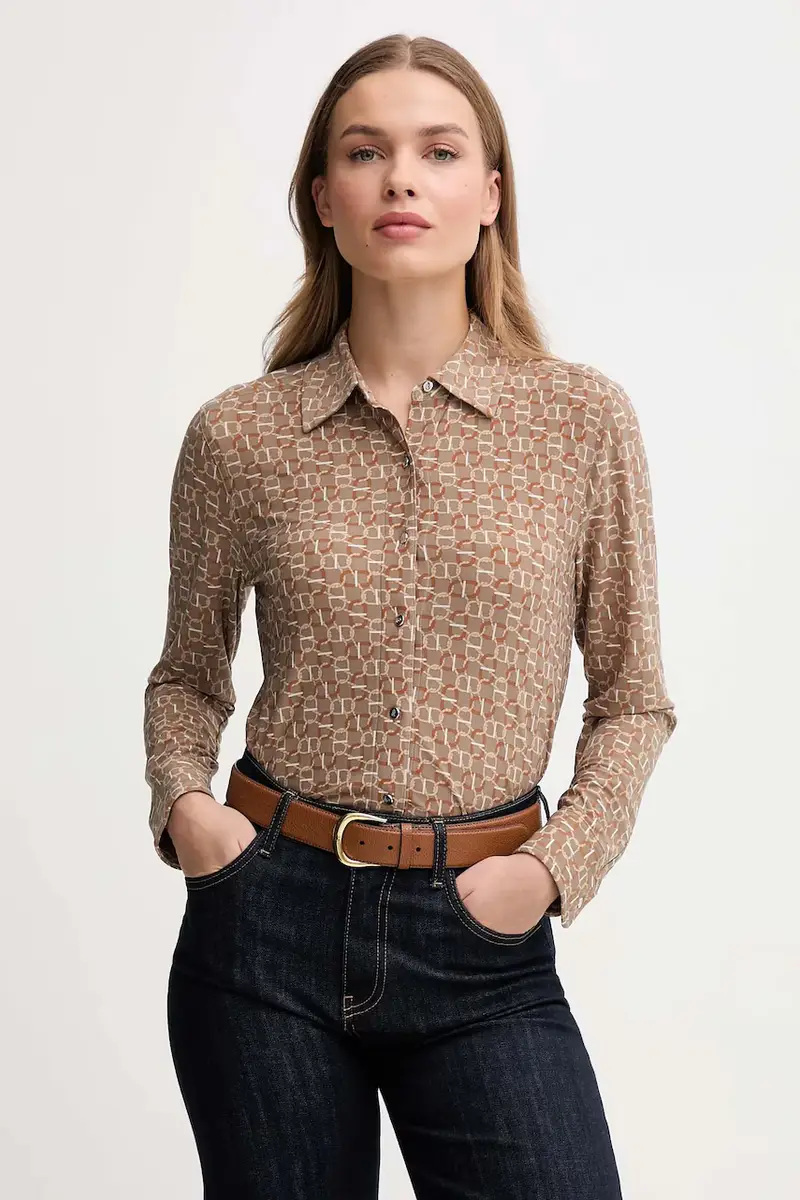 camicia donna colore beige 200980178