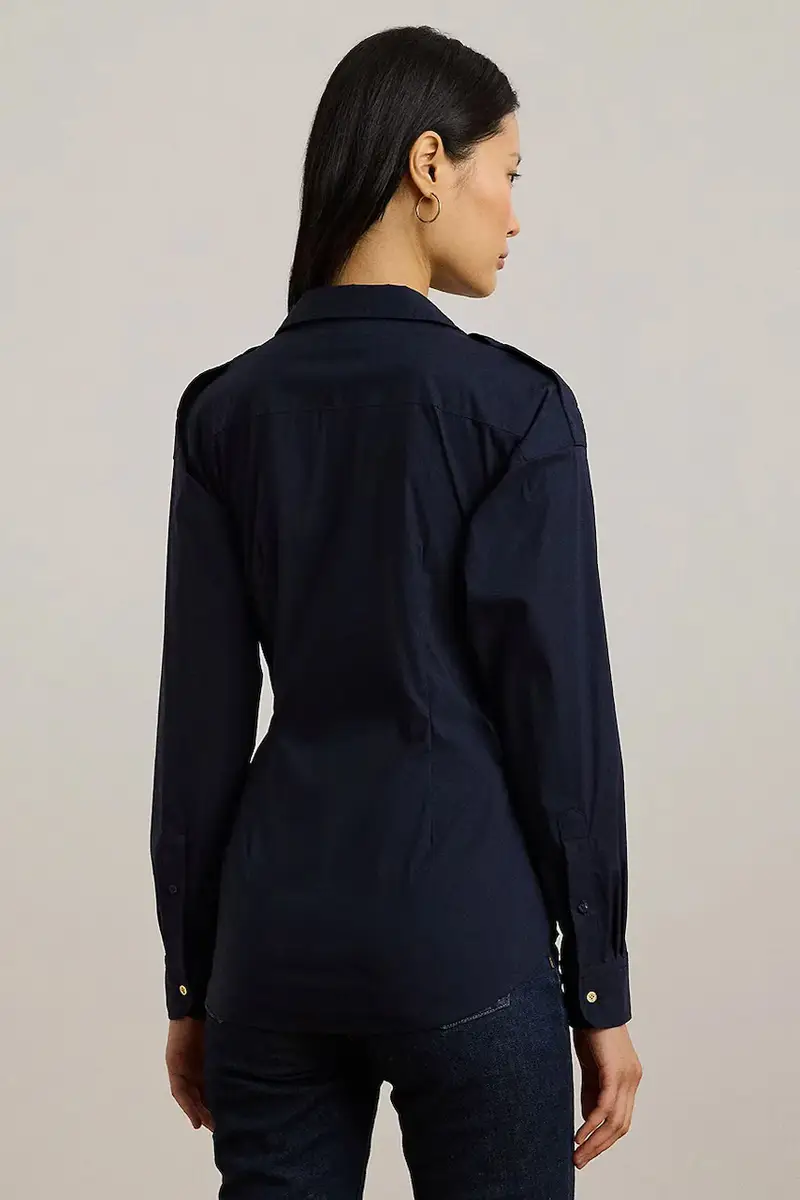 camicia donna colore blu navy 200957112 miniatura 2