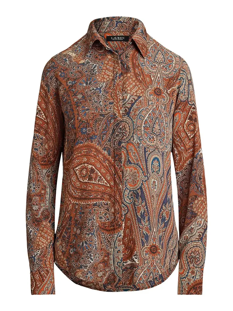 Camicia Kristy a maniche lunghe Multicolore