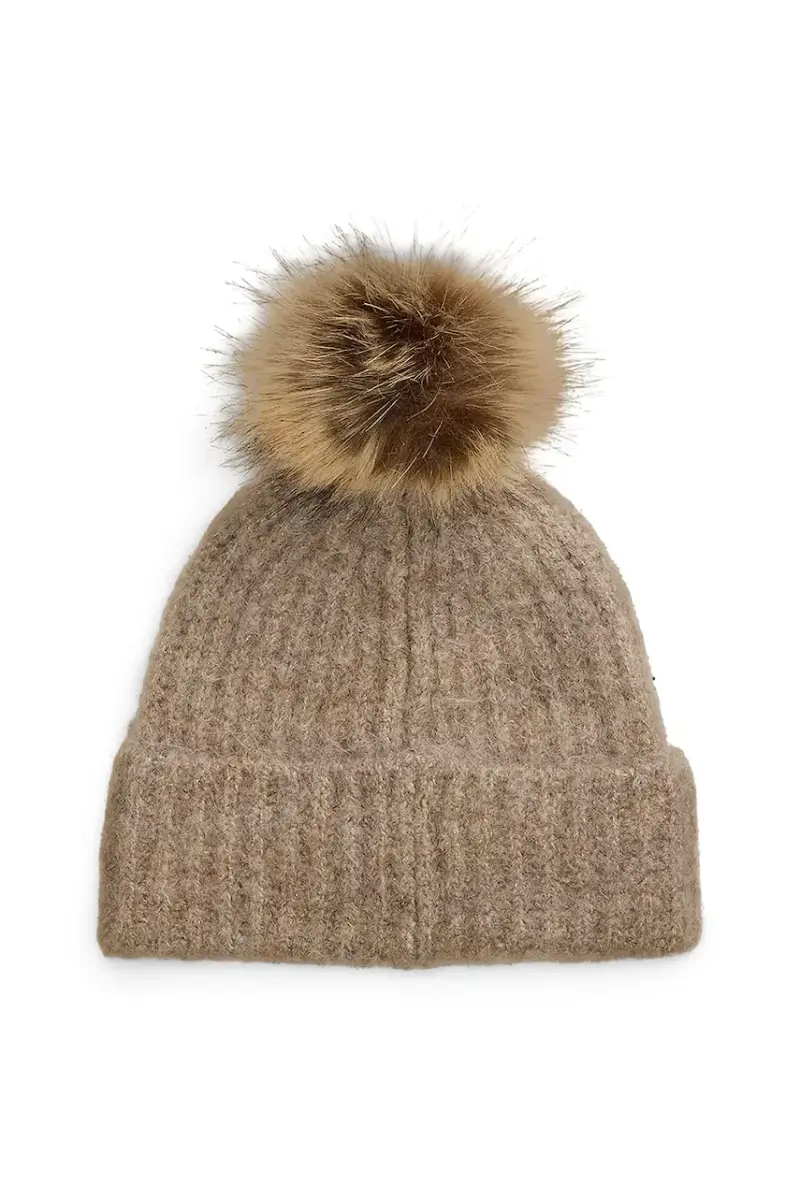 cappello con lana colore beige 454960080 miniatura 2