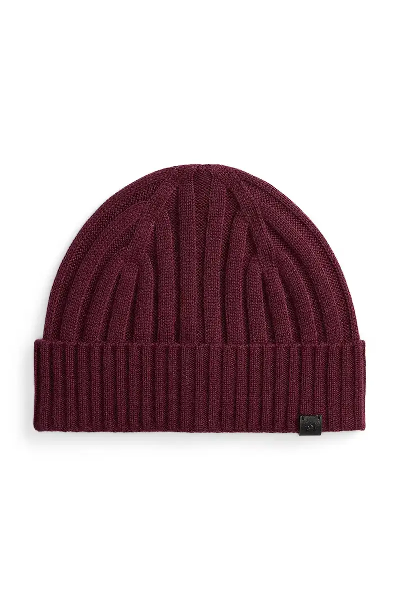 cappello con lana Granata