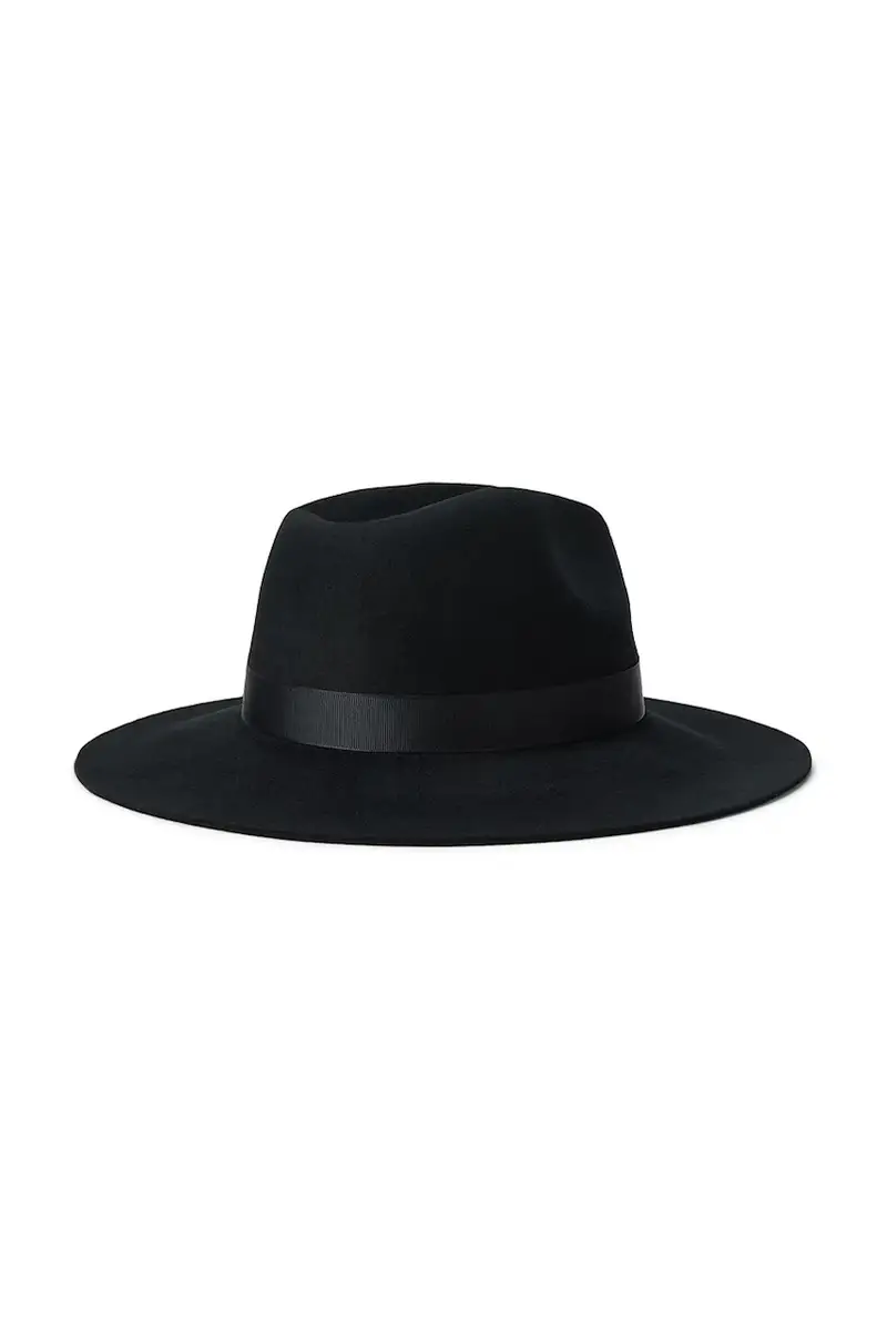 cappello in lana colore nero 454P04549 miniatura 2