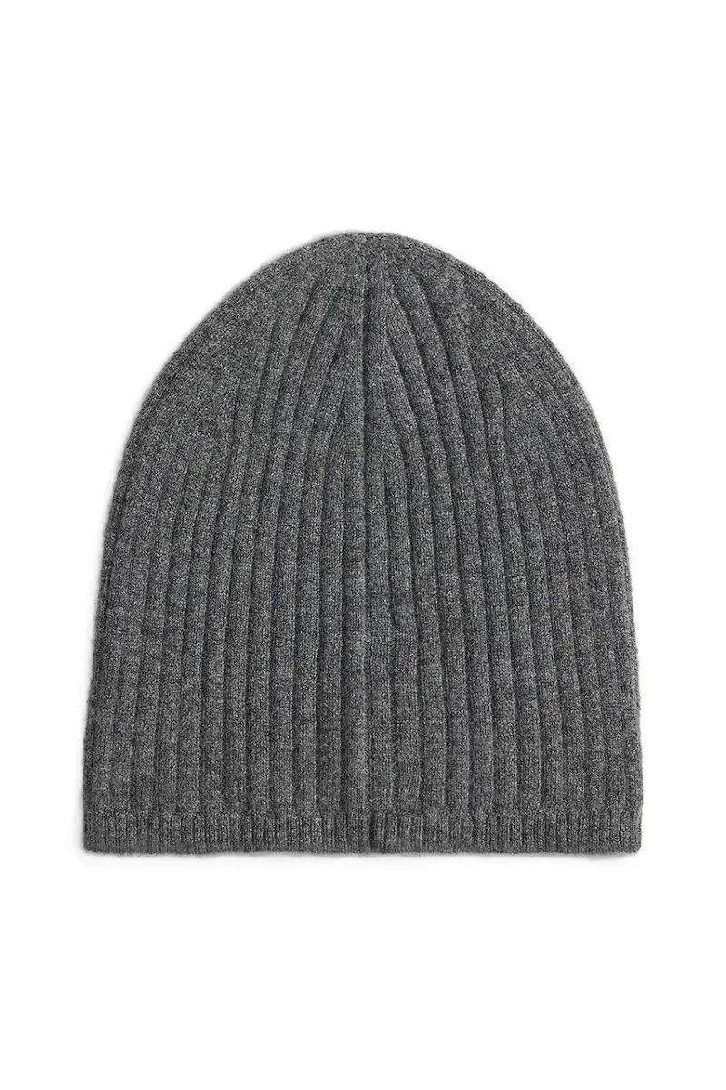 cappelo in cashemire colore grigio 454P04475 miniatura 2