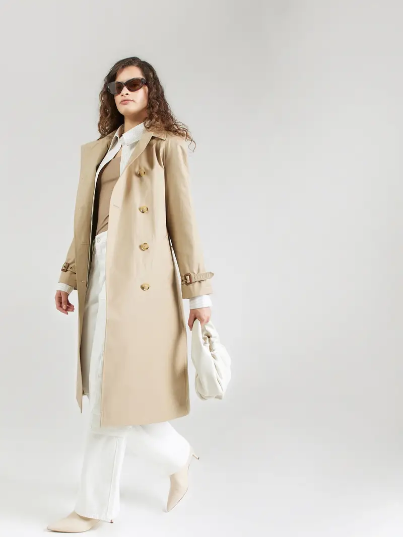 Lauren Ralph Lauren Cappotto di mezza stagione beige miniatura 3