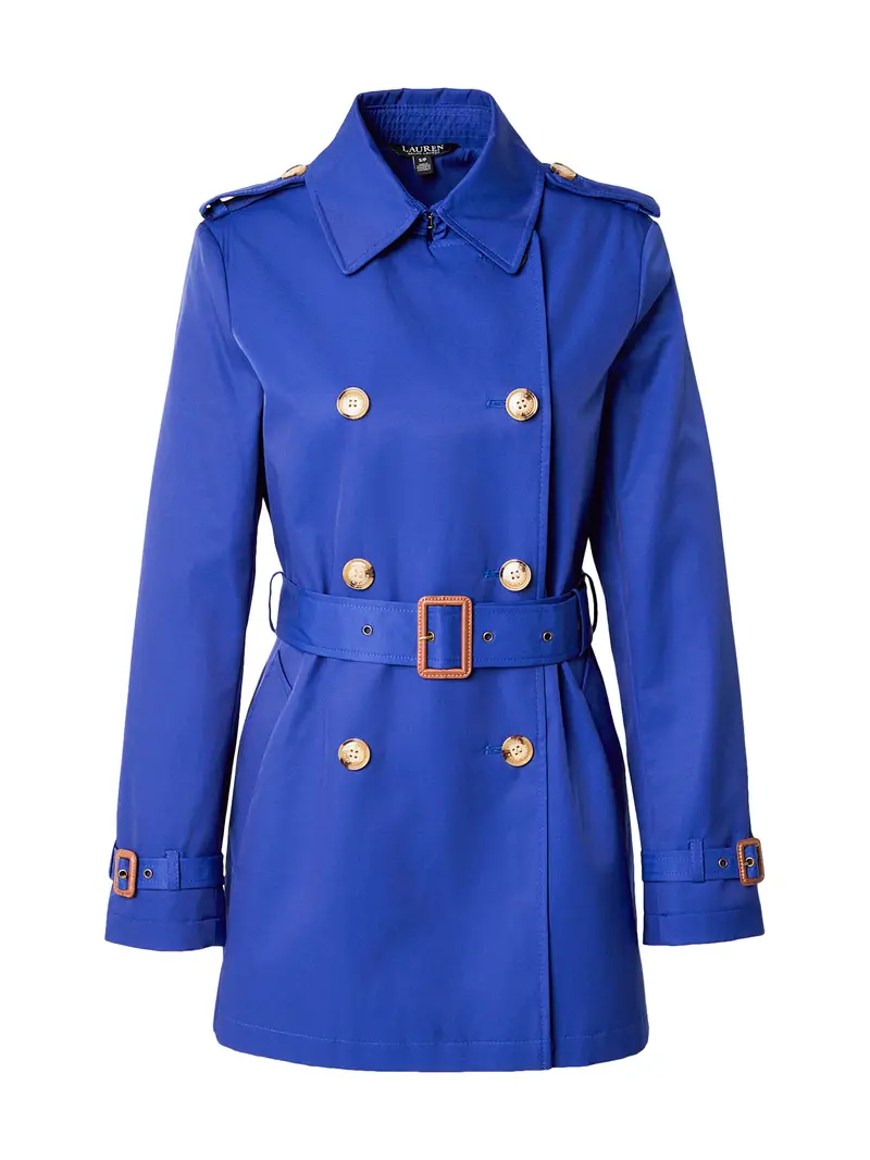 Cappotto di mezza stagione blu reale