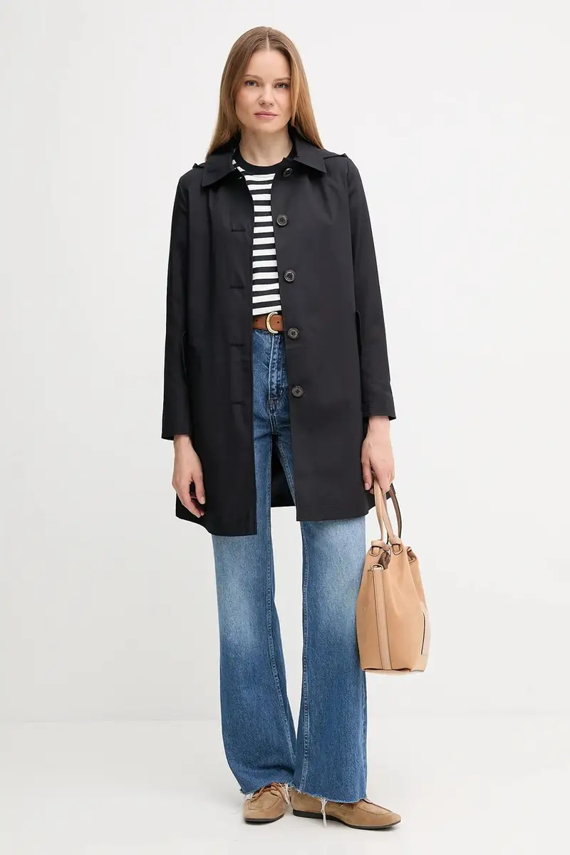 cappotto donna colore blu navy 297967121 miniatura 2