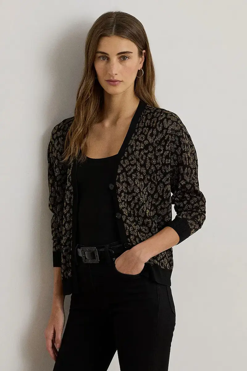 Lauren Ralph Lauren Cardigan Donna Nero 3649363
