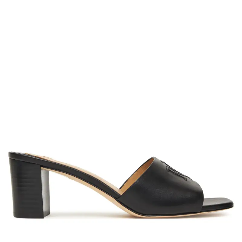 Ciabatte LAUREN RALPH LAUREN Everley Block-Heel 802974364001 Nero