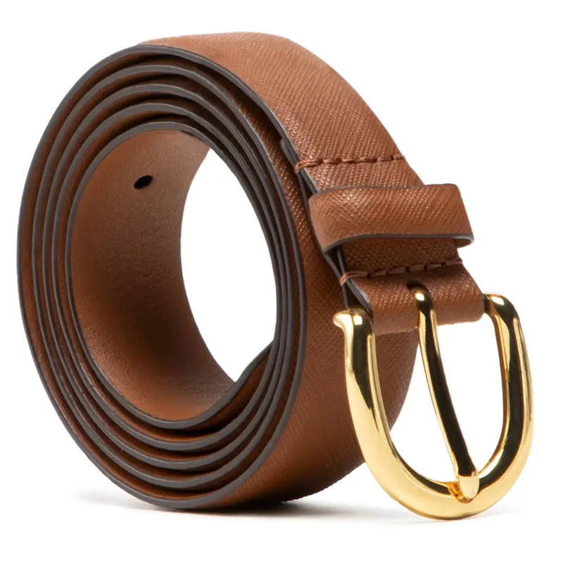 Cintura da donna Lauren Ralph Lauren Charm Classc 412802952005 Marrone