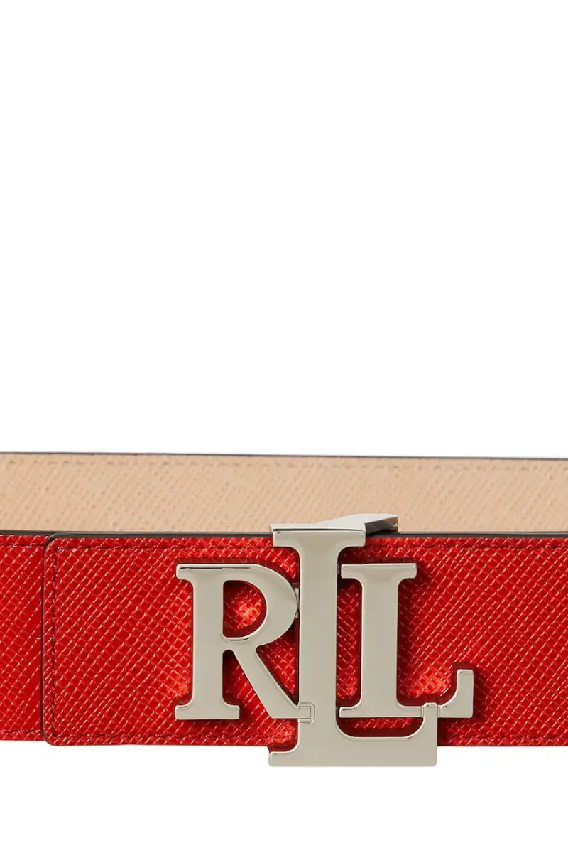 cintura in pelle donna colore arancione 412974559 miniatura 3