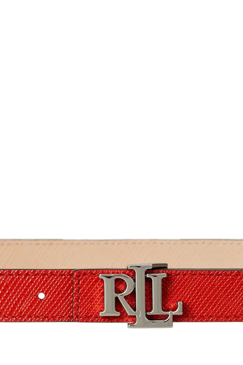 cintura in pelle donna colore arancione 412974560 miniatura 3