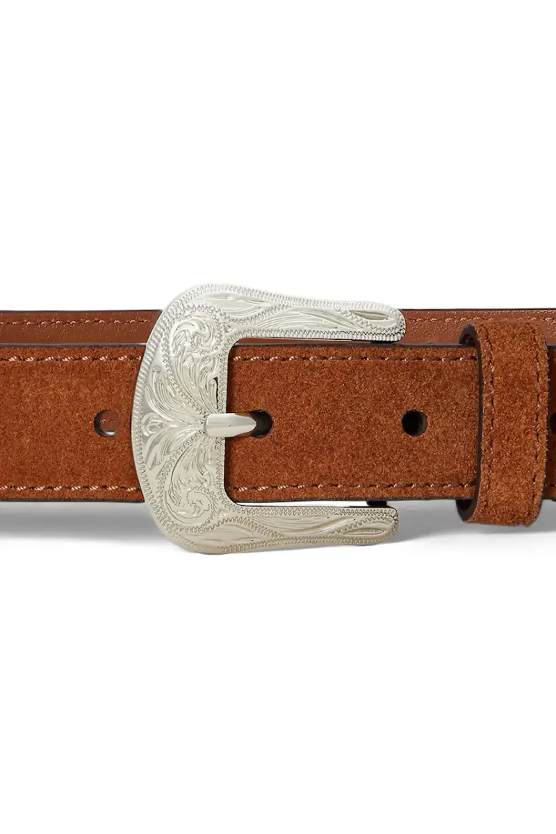 cintura in pelle donna colore marrone 412980914 miniatura 2