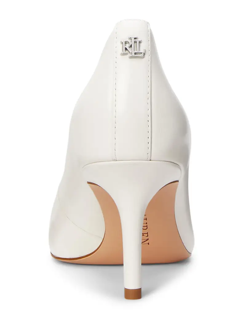 Lauren Ralph Lauren Décolleté Bianco 1977148 miniatura 3