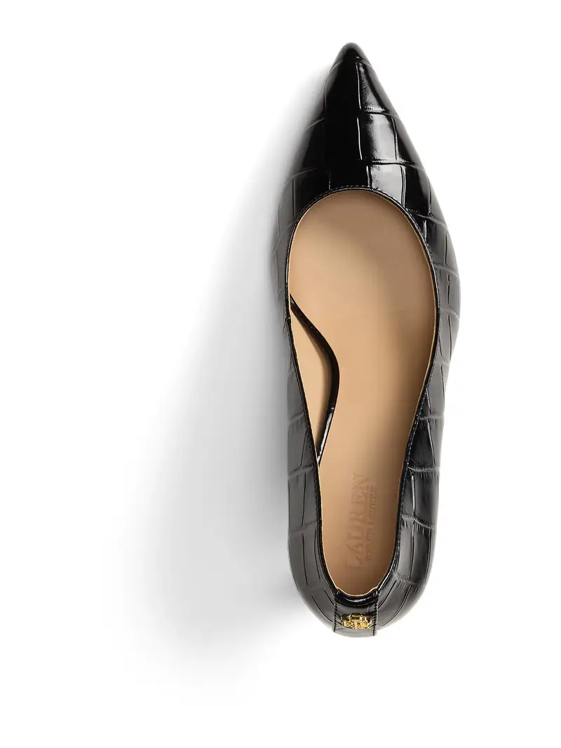 Lauren Ralph Lauren Décolleté Nero 4270885 miniatura 2