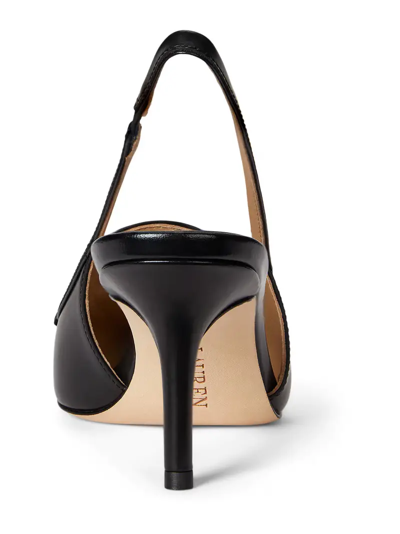 Lauren Ralph Lauren Décolleté Nero 3673119 miniatura 3