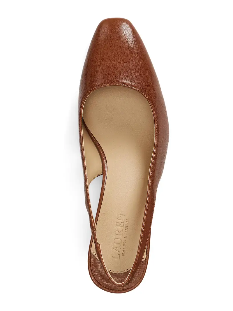 Lauren Ralph Lauren Décolleté Marrone 4289579 miniatura 2