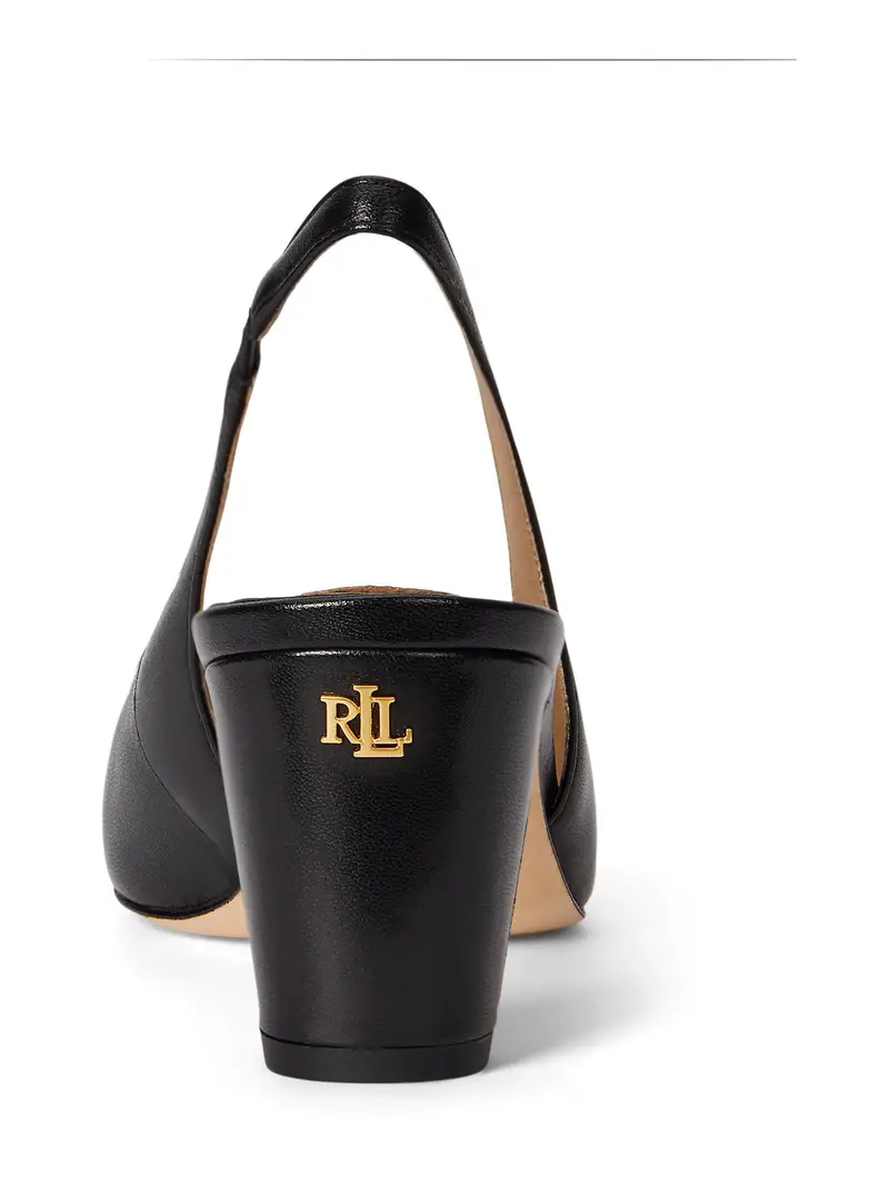 Lauren Ralph Lauren Décolleté Nero 3673123 miniatura 3
