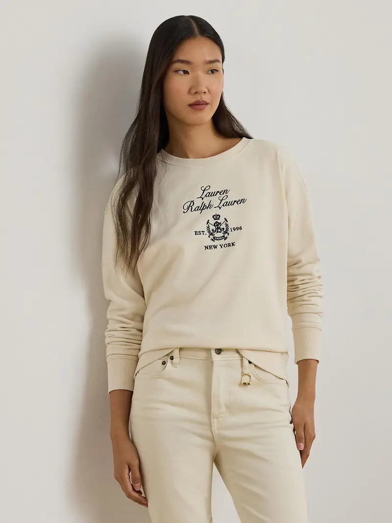 Felpa crema / navy miniatura 2