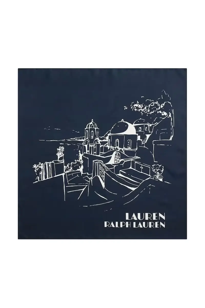 foulard in seta donna colore blu navy 454980724