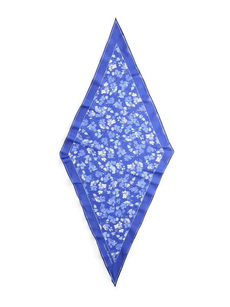 Foulard zappiro / blu reale / blu pastello miniatura 2