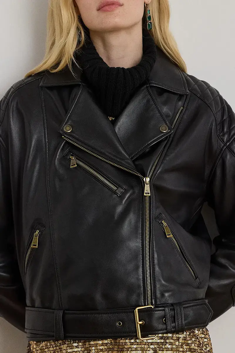 giacca in pelle colore nero 200P01414 miniatura 4