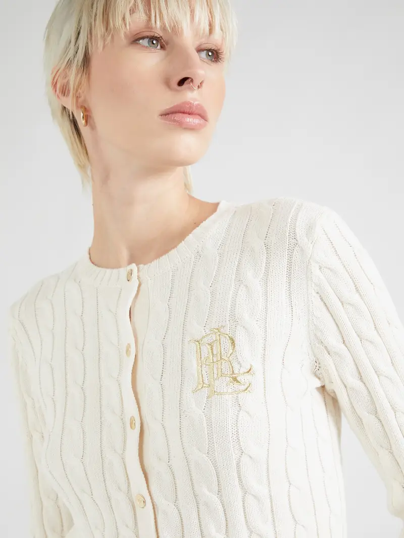 Lauren Ralph Lauren Giacchetta crema / oro miniatura 3