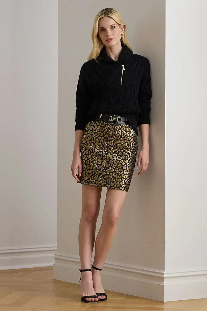 gonna con cotone colore nero 200979907 miniatura 3