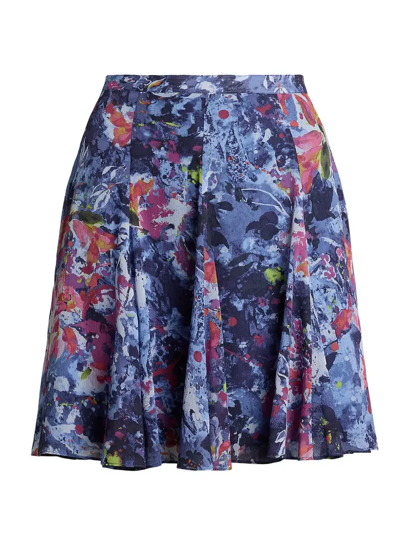 Lauren Ralph Lauren Gonna  navy / blu scuro / verde chiaro / pitaya