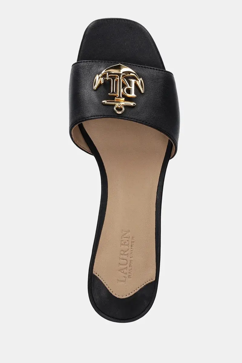 infradito in pelle Fay Logo II donna colore nero 802959168001 miniatura 4