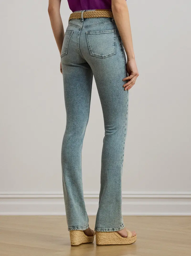Lauren Ralph Lauren Jeans Blu 1976895 miniatura 2