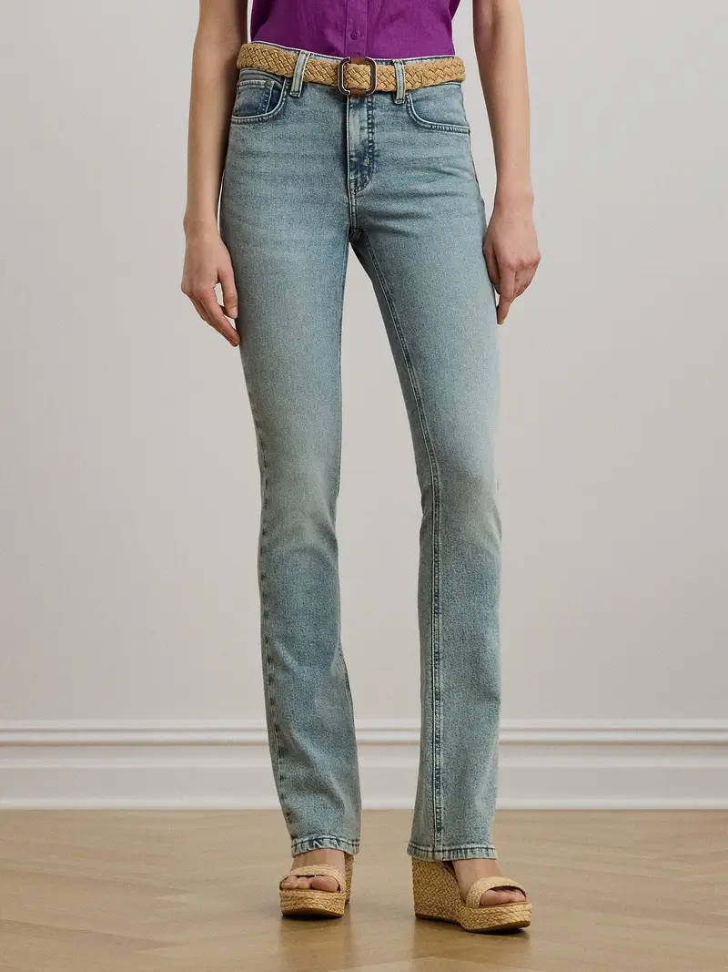 Lauren Ralph Lauren Jeans Blu 1976895 miniatura 3