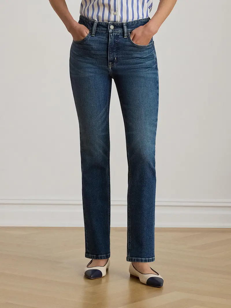 Lauren Ralph Lauren Jeans Blu 4227454 miniatura 2