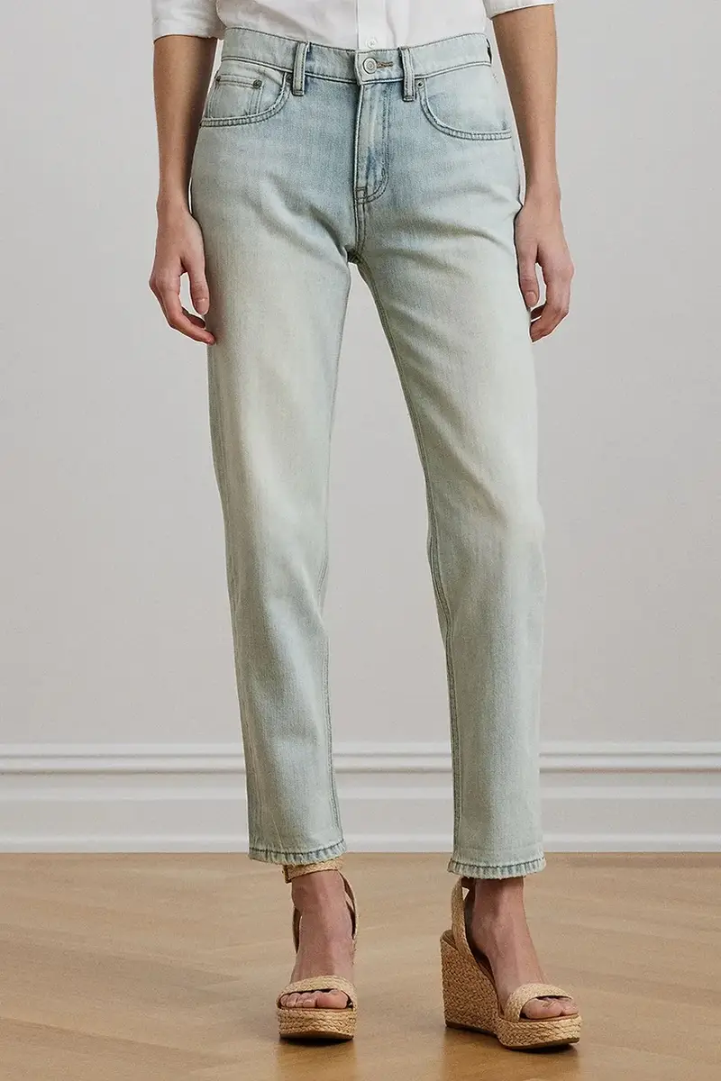 Lauren Ralph Lauren Jeans Donna Blu 3580369 miniatura 2