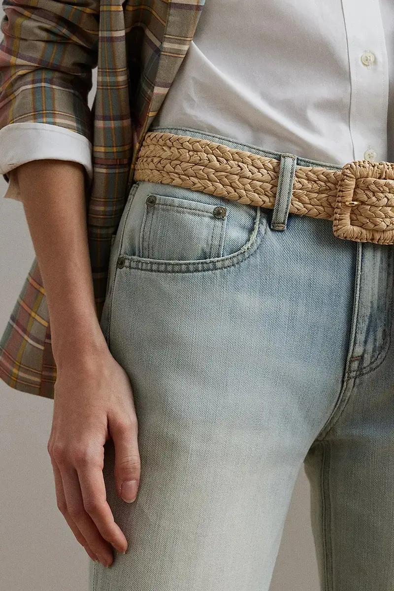 Lauren Ralph Lauren Jeans Donna Blu 3580369 miniatura 5