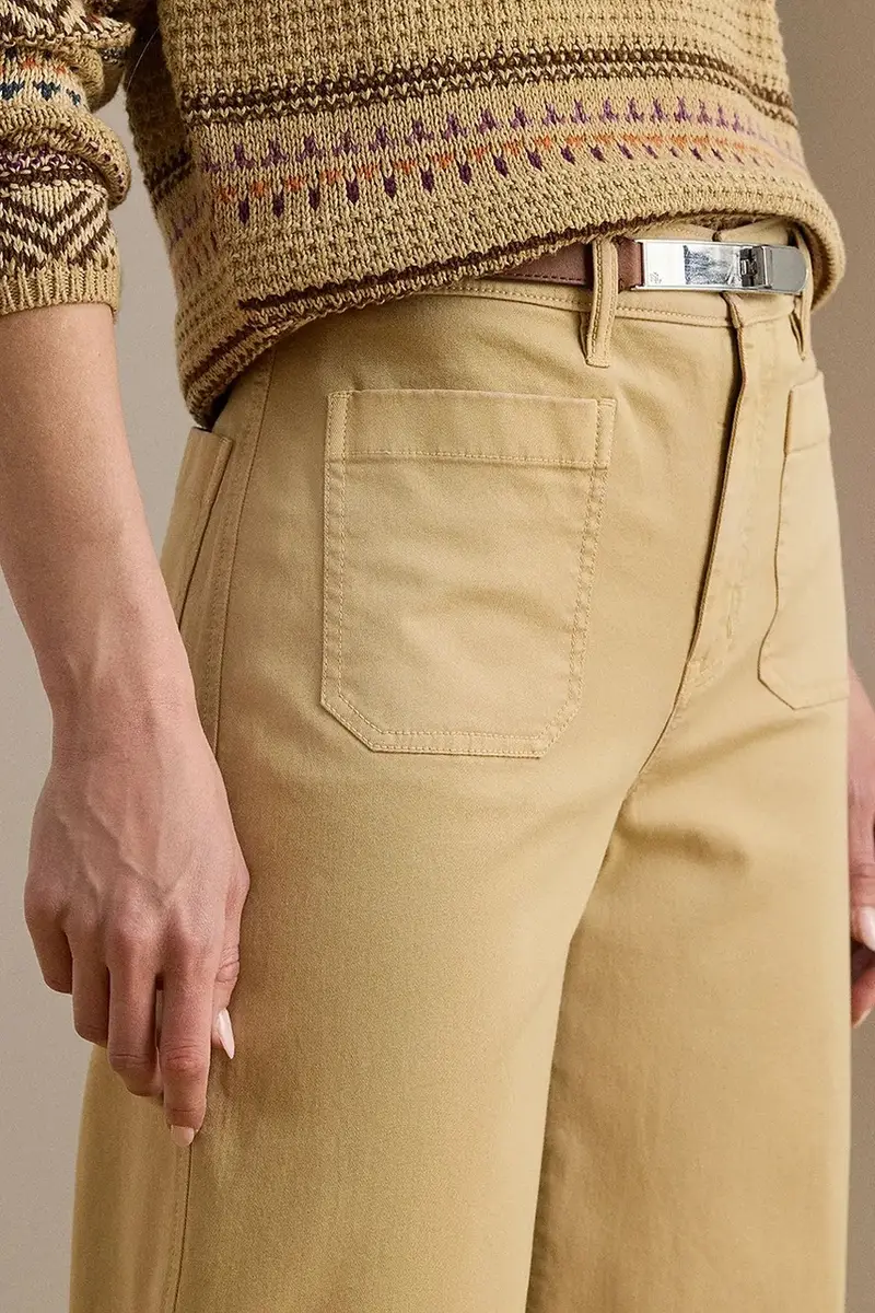 Lauren Ralph Lauren Jeans Donna Beige 3572028 miniatura 4